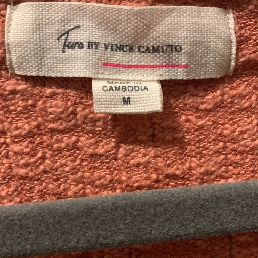 Women's Cozy Knit Cardigan Sweater - Rust - Picture 3 of 8